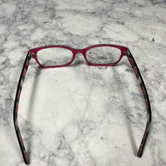 Kate Spade Lucyann 0X78 Eyeglasses Black Pink Rectangular Frames Only 49-16-135 - Picture 7 of 10